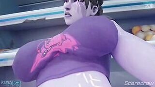 Брита отсасывает свою порцию спермы - порно видео